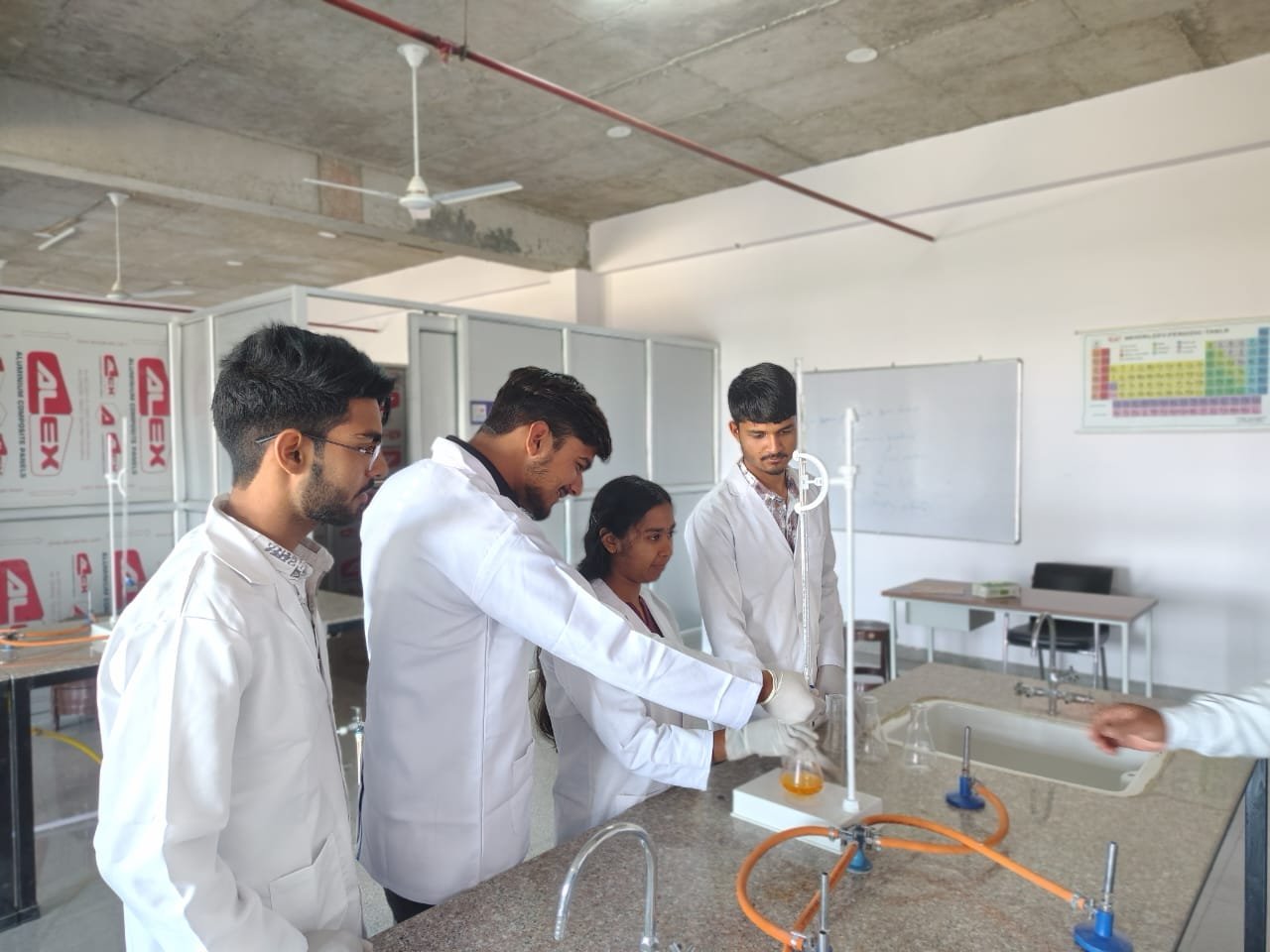 Students discussing